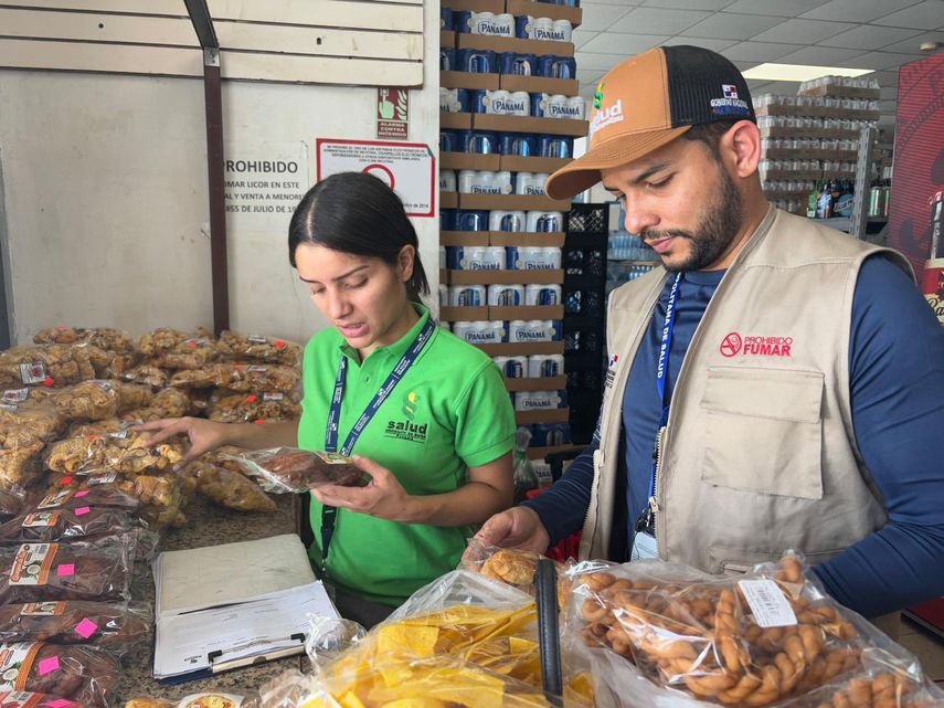 MINSA decomisa productos por incumplir normas sanitarias y Ley de tabaco en Tocumen