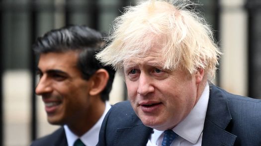 El primer ministro británico, Boris Johnson﻿.