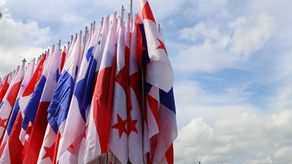 Banderas de Panamá.