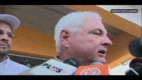 Martinelli anunció que se harán licitaciones para mejorar el agua