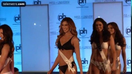 Comentarios sobre Laura de Sanctis en la preliminar de Miss Universo