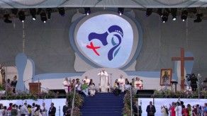 El Papa le habla a los jóvenes por primera vez durante la JMJ y les pide no tener miedo El Papa le habla a los jóvenes por primera vez durante la JMJ y les pide no tener miedo
