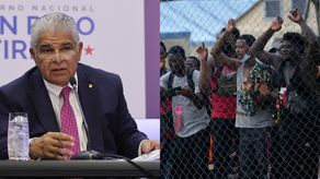 El presidente José Raúl Mulino, aborda crisis migratoria&nbsp;