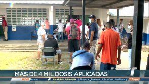 Vacunación con AstraZeneca en San Miguelito continuará el lunes