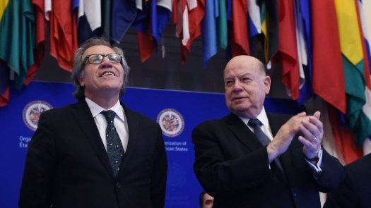 Insulza y presidente de CAF ven logro en acercamiento de EEUU y Cuba