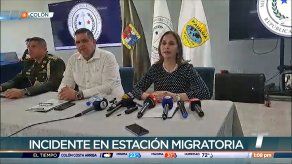 45 migrantes están siendo procesados por la riña tumultuaria en San Vicente