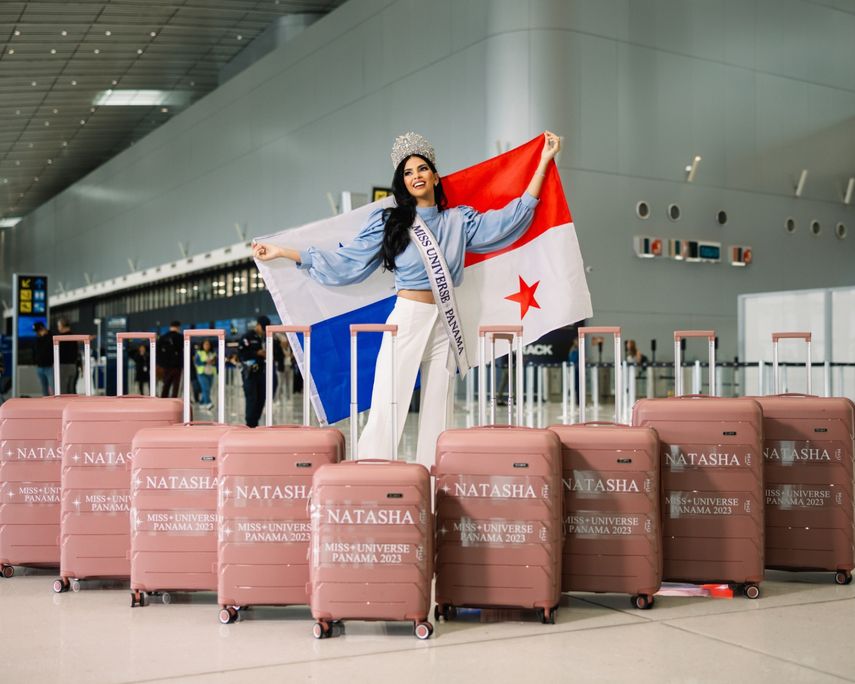 Miss Panamá 2023: Natasha Vargas inicia su concentración en El Salvador para Miss Universo 2023