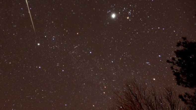 Lluvia de meteoros será visible este viernes