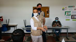 Lla exvicepresidenta panameña Isabel Saint Malo agradeció a Luis Almagro la designación para esta Misión Observadora Electoral de la OEA.