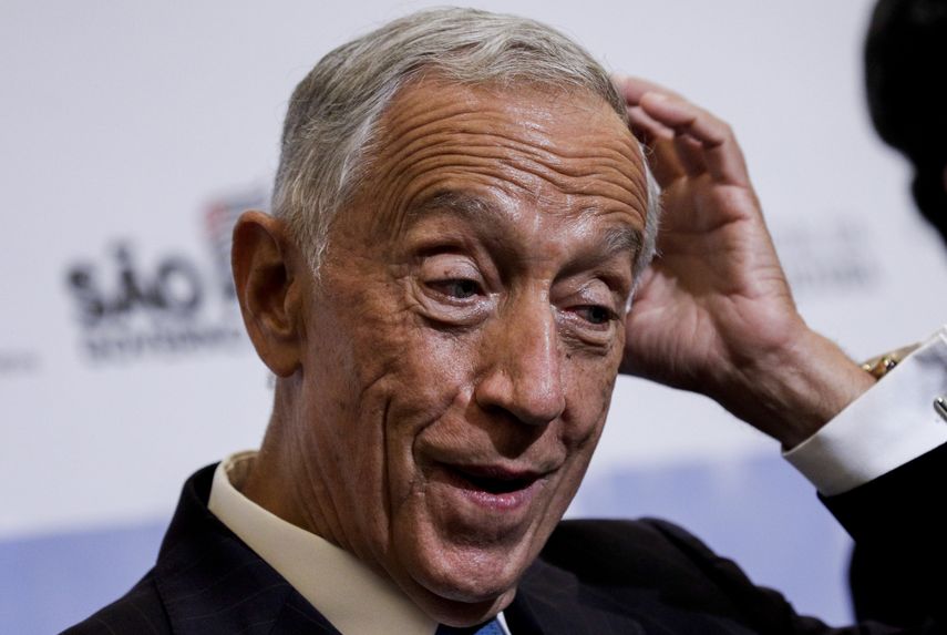 El presidente de Portugal Marcelo Rebelo de Sousa.