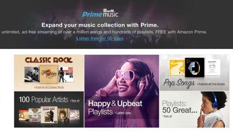 Amazon lanza un servicio de música en línea en EEUU