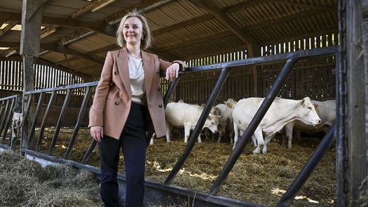Liz Truss, secretaria británica del Exterior