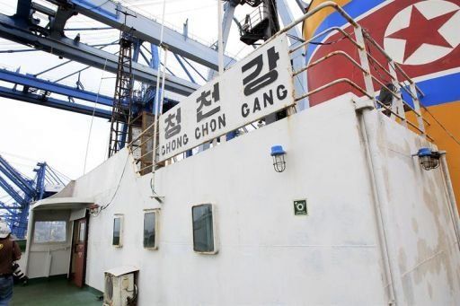 Representantes de buque norcoreano Chong Chon Gang cancelaron multa