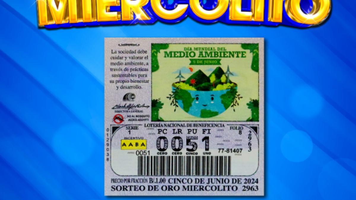 Resultados Lotería Nacional de Panamá EN VIVO: Sorteo del 05 de junio de 2024