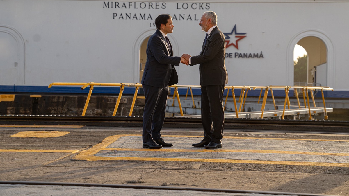 Marco Rubio meets Panama President José Raúl Mulino, Feb 2