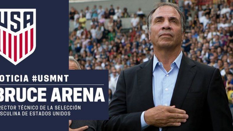 Bruce Arena nombrado reemplazante de Klinsmann como DT de EEUU