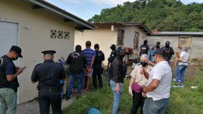 La Policía Nacional y el Ministerio Público registraron el sector de Guna Nega para dar con la captura del sujeto.