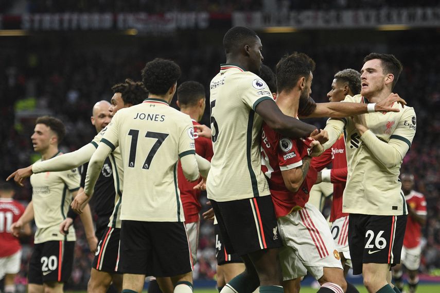 El Liverpool le ganó 5-0 al Manchester United