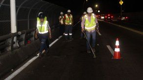Inician estudios y pruebas para reparación de losa del Puente de Las Américas