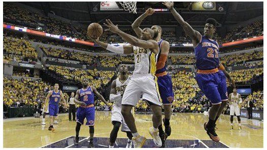 Pacers aprovechan ser locales y vencen a Knicks