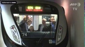 Inauguran el metro olímpico de Rio de Janeiro