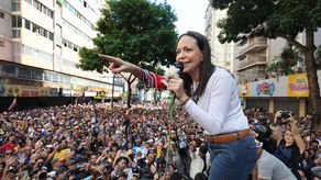 La líder opositora de Venezuela María Corina Machado.