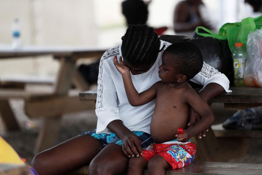 Migrantes en Panamá.