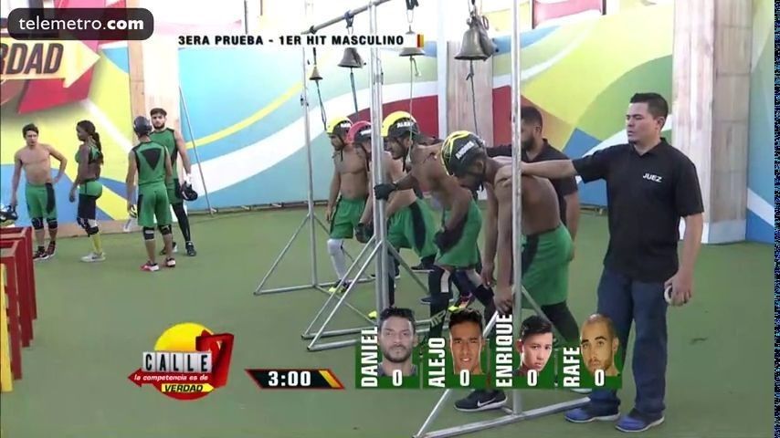 3ra prueba - 1er hit masculino