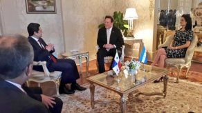 Varela se reúne con el presidente de Honduras