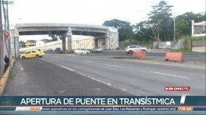 Inauguran puente vehicular en Panamá Norte