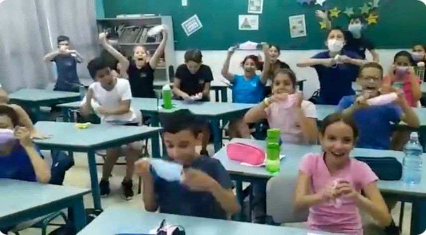 Israel sin mascarillas