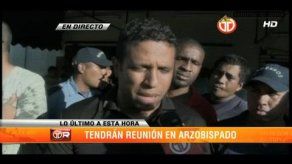 Bomberos en huelga se reunirán en el Arzobispado