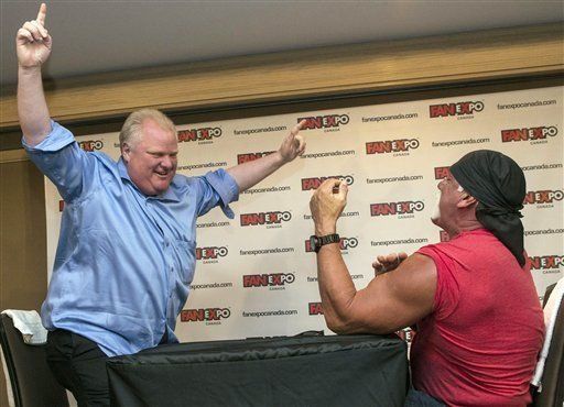 Alcalde de Toronto vence a Hulk Hogan en pulseada