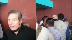 Incidente en la sede del Sistema Penal Acusatorio por intercambio de palabras entre Ricardo Martinelli y José Luis Varela.