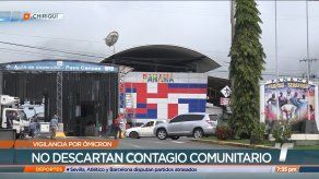 Refuerzan vigilancia en Paso Canoas tras confirmarse primer caso de ómicron
