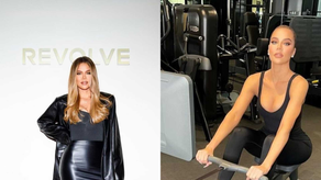 Khloe Kardashian recurrió al gimnasio para superar su divorcio.