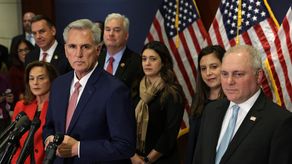 El líder de la minoría de la Cámara de Representantes de EE. UU., Kevin McCarthy.