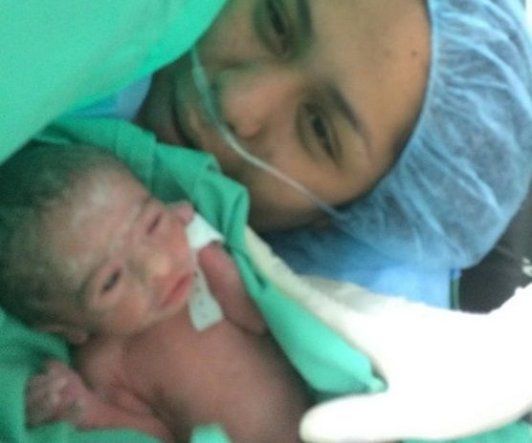 Mujer da a luz a cuatrillizos en el Hospital Santo Tomás