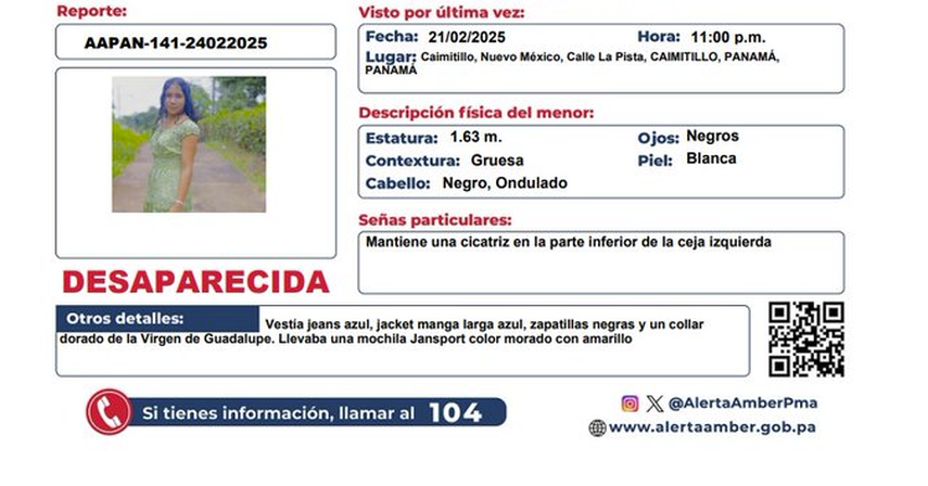 ¿Dónde estás Yanitza Pinzón? Alerta Amber&nbsp;