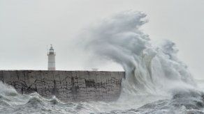 La tormenta Brian inunda áreas de la costa suroeste de Irlanda