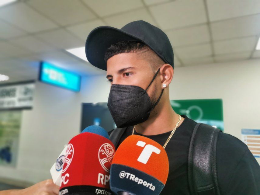 Andrés Andrade llegó a Panamá para jugar la Eliminatoria Qatar 2022