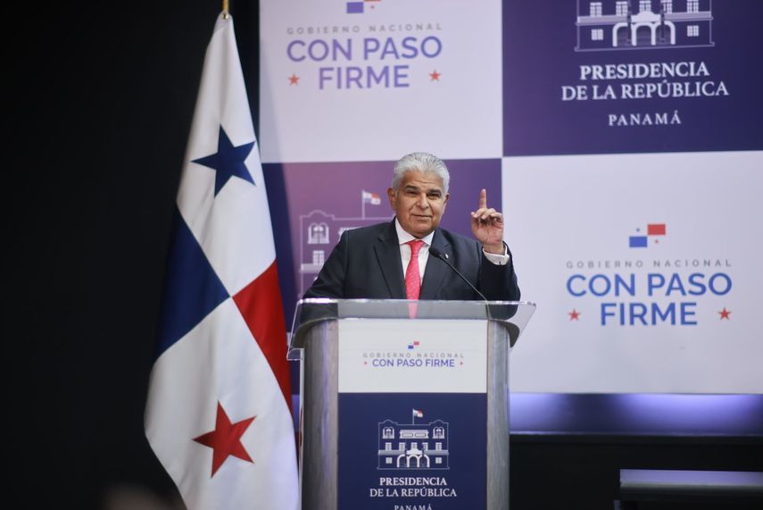 Conferencia de prensa del Presidente Mulino