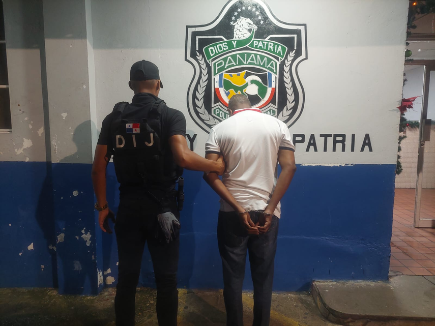 Policía Nacional en Colón realiza aprehensión