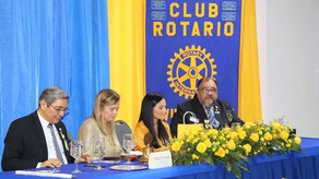 Nueva directiva del Club Rotario de David.
