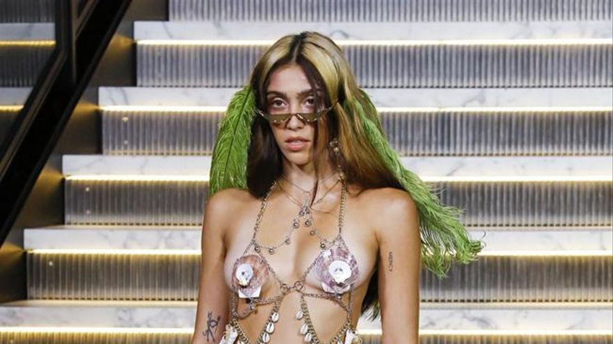 Las piernas peludas de Lourdes Leon revolucionan la Semana de la Moda de NY