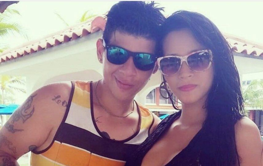 Franciskao junto a su pareja Staicy Garzón.&nbsp;