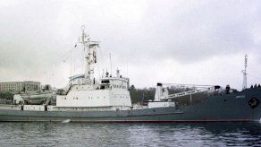 Naufraga buque de Armada rusa