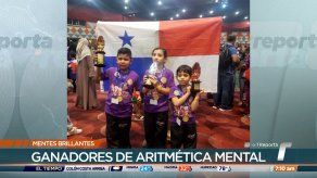 Mentes Brillantes: Niños panameños ganan campeonato de aritmética