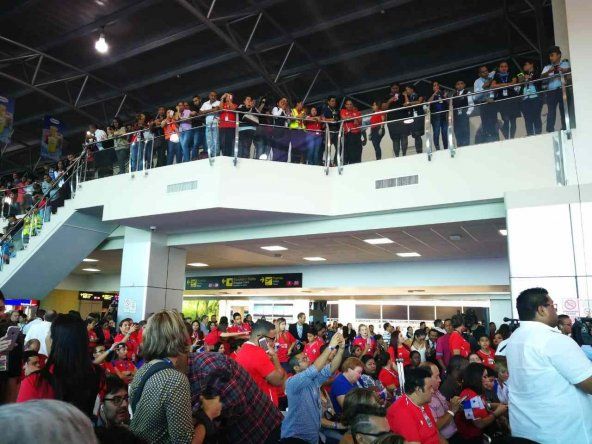 Panamá despide a la Selección Nacional de Fútbol
