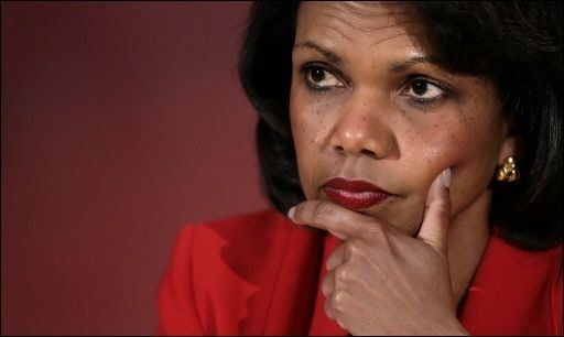 Rice viaja a Oriente Medio para negociaciones de paz